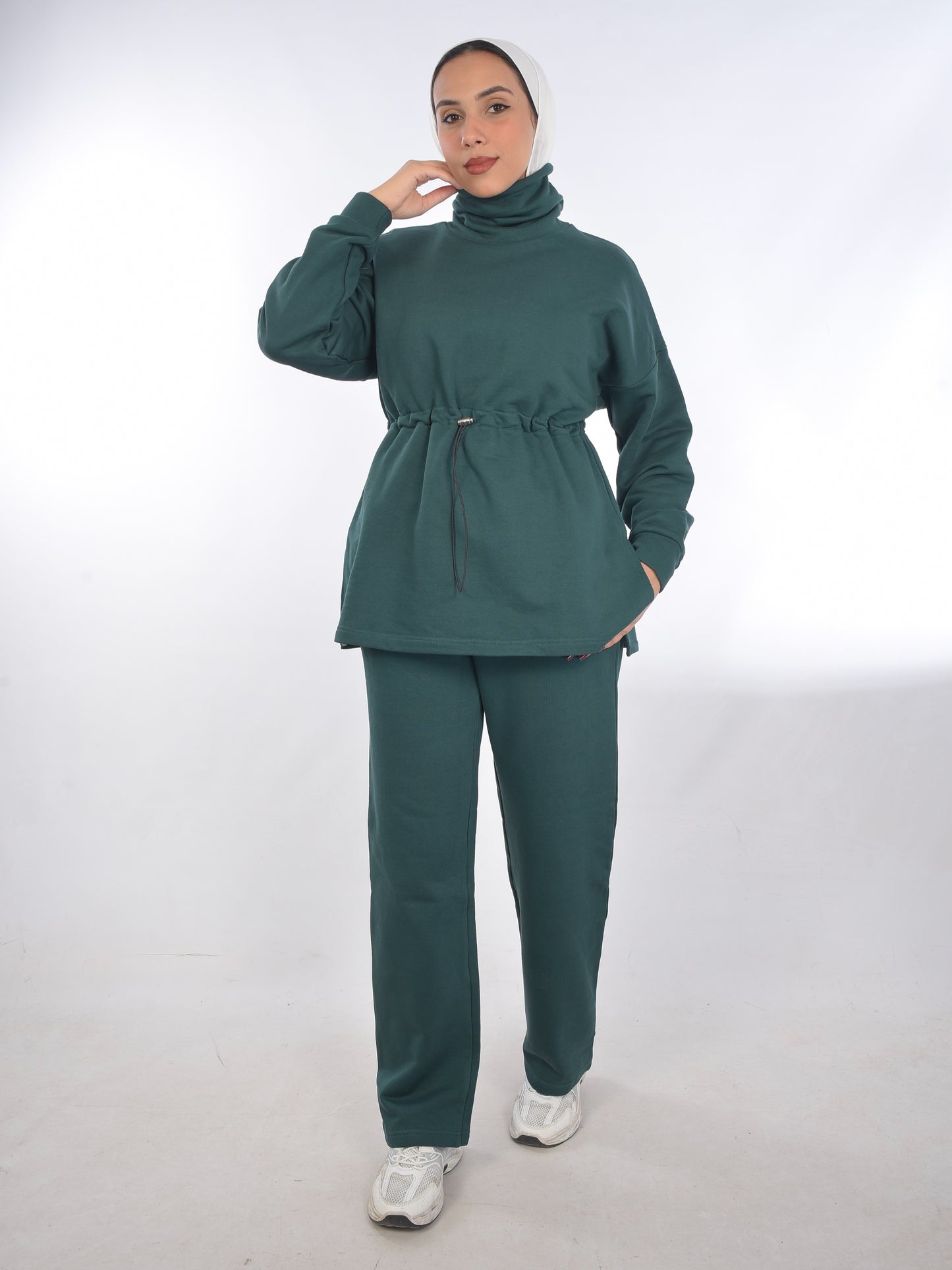 Dark green hoodie