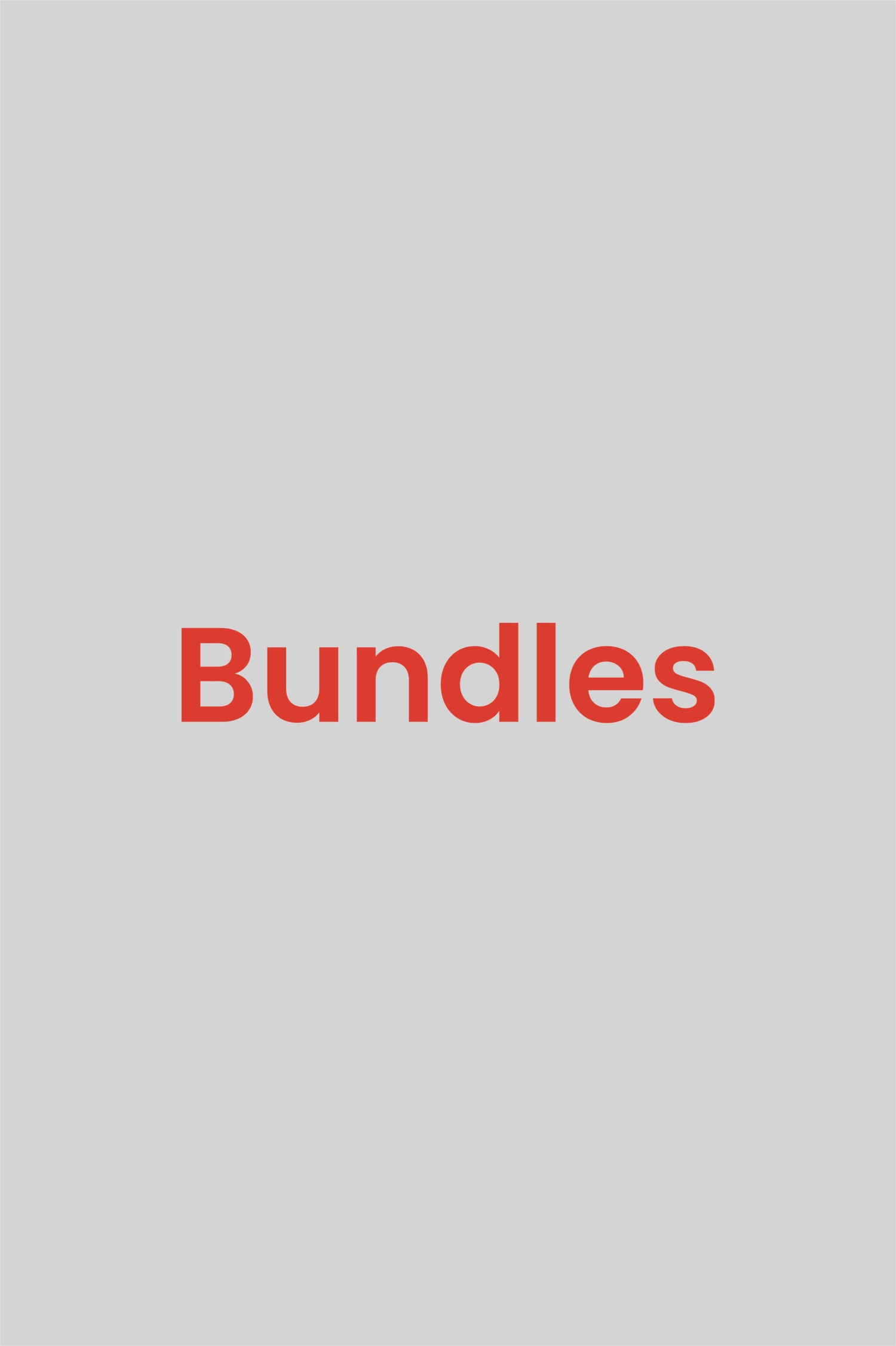 Bundles