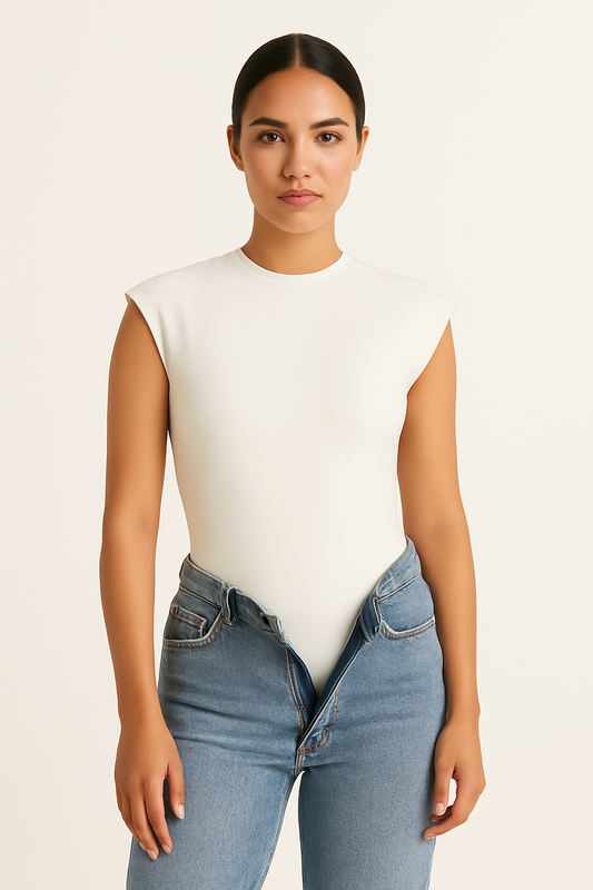 Sleeveless bodysuit