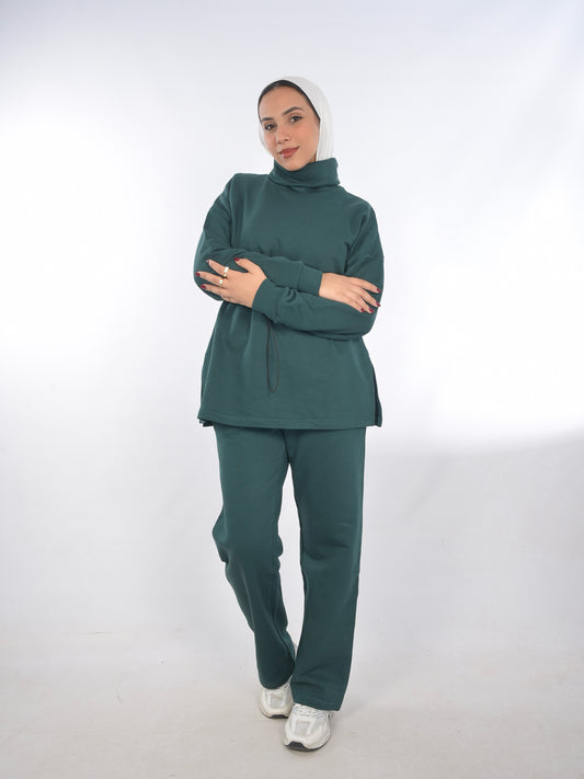 Dark green hoodie