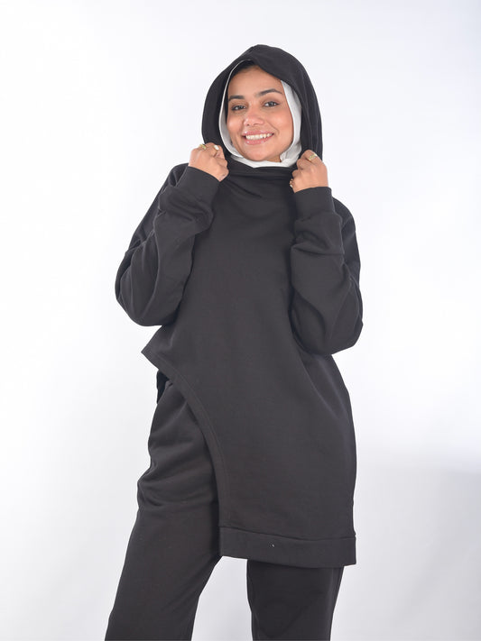 Black hoodie